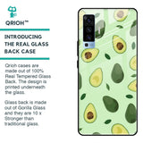 Pears Green Glass Case For Vivo X50
