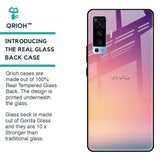Lavender Purple Glass case for Vivo X50