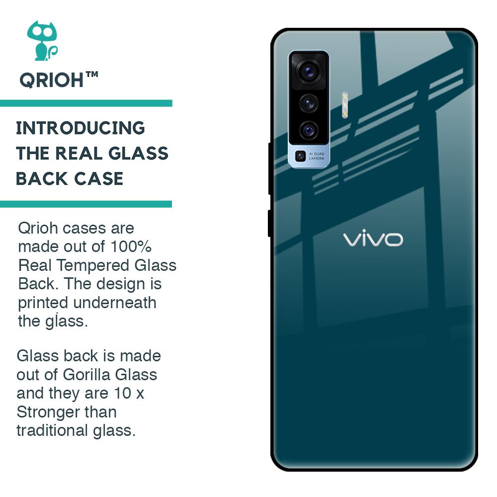Emerald Glass Case for Vivo X50
