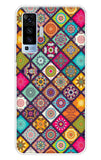 Multicolor Mandala Vivo X50 Back Cover