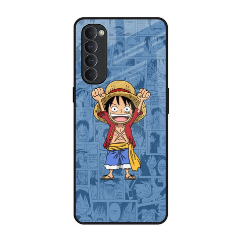 Chubby Anime Oppo Reno4 Pro Glass Back Cover Online