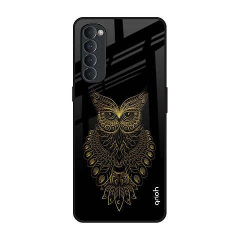 Golden Owl Oppo Reno4 Pro Glass Back Cover Online