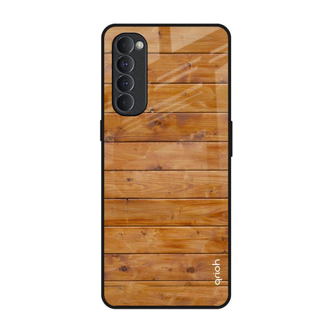 Timberwood Oppo Reno4 Pro Glass Back Cover Online