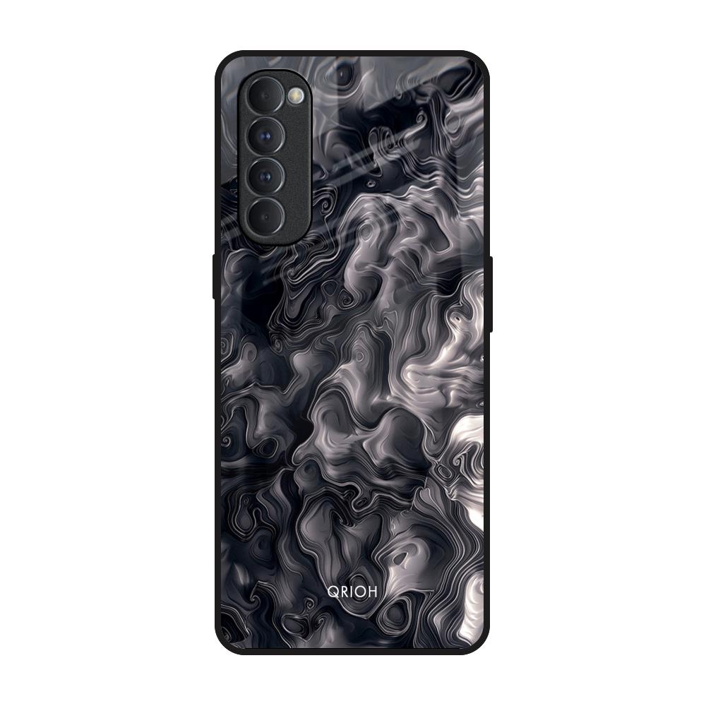 Cryptic Smoke Oppo Reno4 Pro Glass Back Cover Online