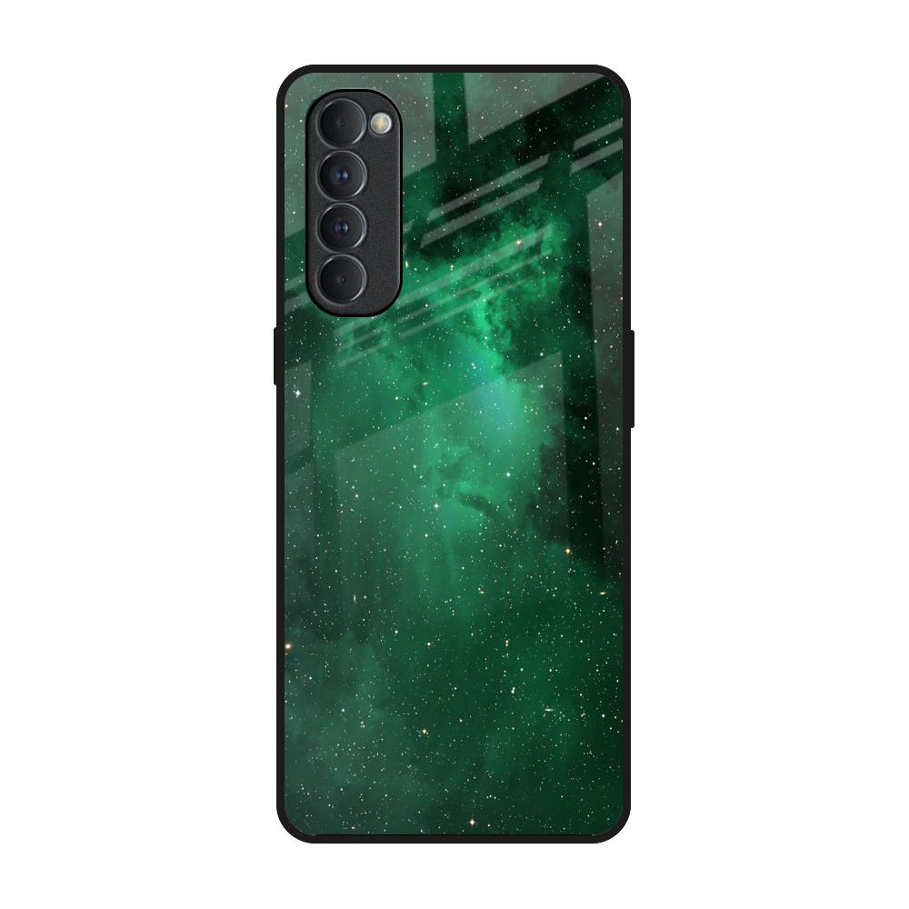 Emerald Firefly Oppo Reno4 Pro Glass Back Cover Online