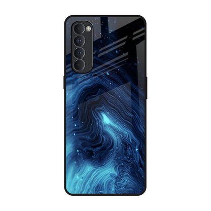 Dazzling Ocean Gradient Oppo Reno4 Pro Glass Back Cover Online