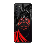 Lord Hanuman Oppo Reno4 Pro Glass Back Cover Online