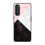 Marble Collage Art Oppo Reno4 Pro Glass Back Cover Online