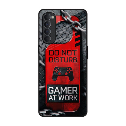 Do No Disturb Oppo Reno4 Pro Glass Back Cover Online