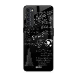 Funny Math Oppo Reno4 Pro Glass Back Cover Online