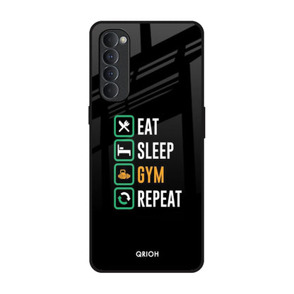 Daily Routine Oppo Reno4 Pro Glass Back Cover Online