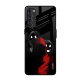 Shadow Character Oppo Reno4 Pro Glass Back Cover Online