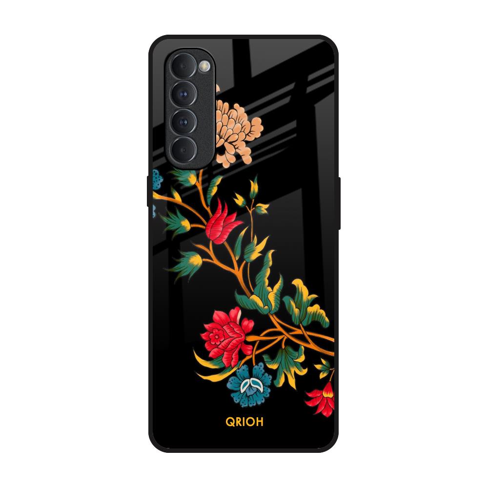 Dazzling Art Oppo Reno4 Pro Glass Back Cover Online