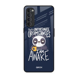 Struggling Panda Oppo Reno4 Pro Glass Back Cover Online