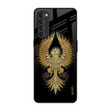 Mythical Phoenix Art Oppo Reno4 Pro Glass Back Cover Online