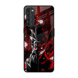 Dark Character Oppo Reno4 Pro Glass Back Cover Online