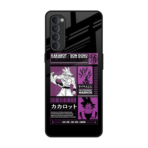 Strongest Warrior Oppo Reno4 Pro Glass Back Cover Online