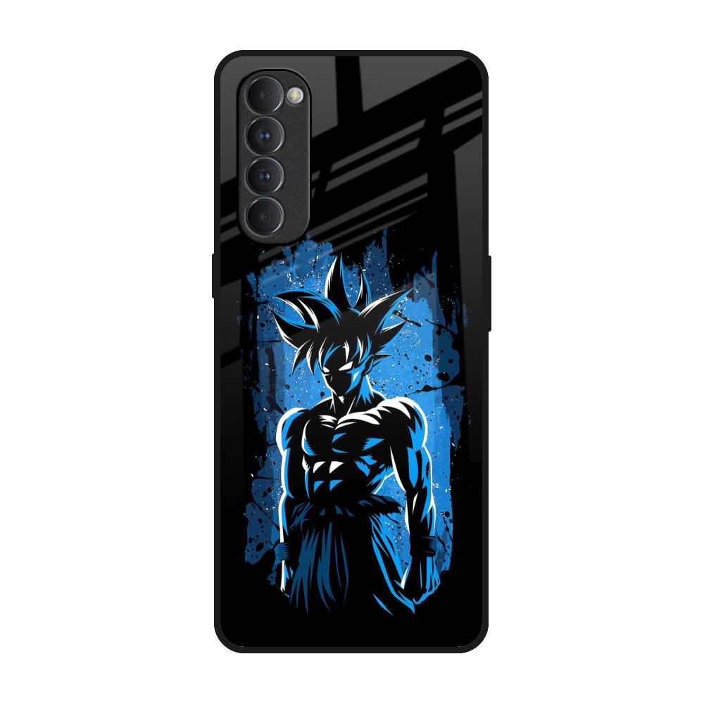 Splatter Instinct Oppo Reno4 Pro Glass Back Cover Online