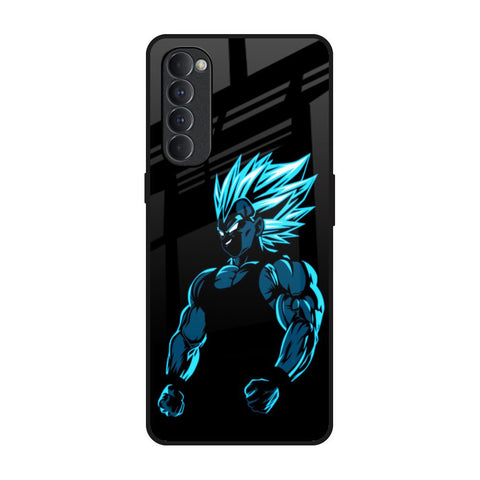 Pumped Up Anime Oppo Reno4 Pro Glass Back Cover Online