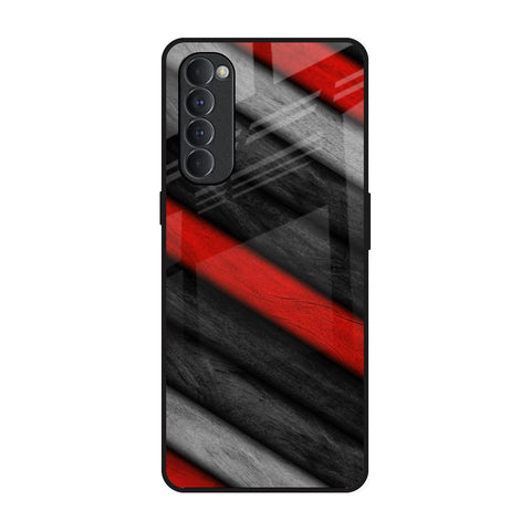 Soft Wooden Texture Oppo Reno4 Pro Glass Back Cover Online