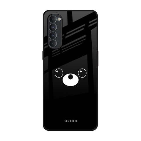 Cute Bear Oppo Reno4 Pro Glass Back Cover Online