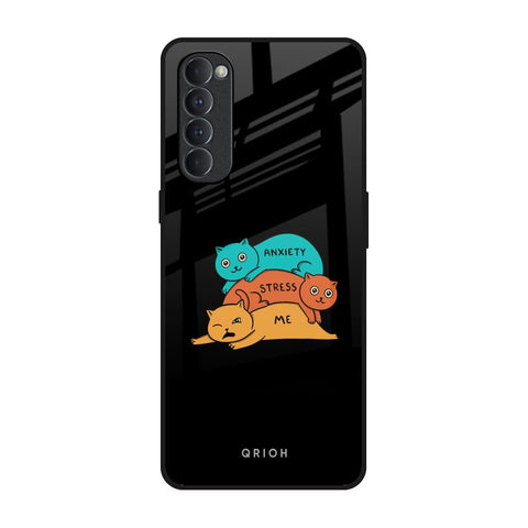 Anxiety Stress Oppo Reno4 Pro Glass Back Cover Online