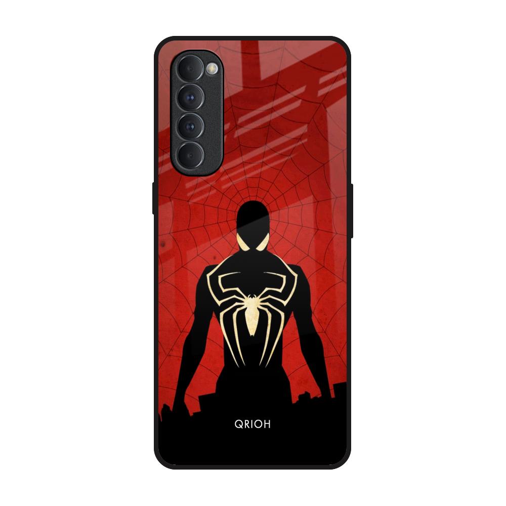 Mighty Superhero Oppo Reno4 Pro Glass Back Cover Online