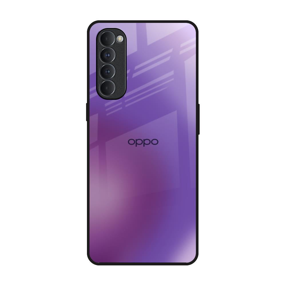 Ultraviolet Gradient Oppo Reno4 Pro Glass Back Cover Online