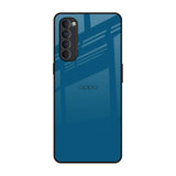 Cobalt Blue Oppo Reno4 Pro Glass Back Cover Online