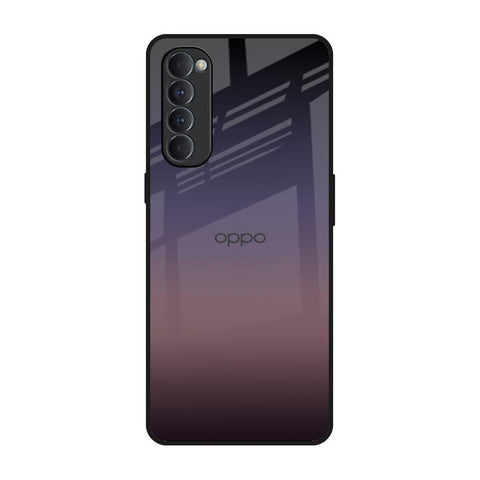Grey Ombre Oppo Reno4 Pro Glass Back Cover Online