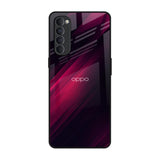 Razor Black Oppo Reno4 Pro Glass Back Cover Online