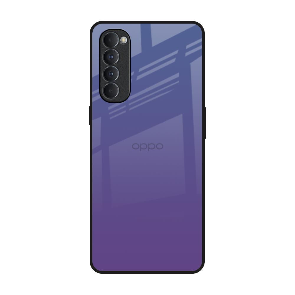 Indigo Pastel Oppo Reno4 Pro Glass Back Cover Online