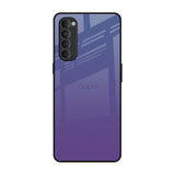 Indigo Pastel Oppo Reno4 Pro Glass Back Cover Online