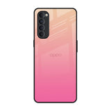 Pastel Pink Gradient Oppo Reno4 Pro Glass Back Cover Online