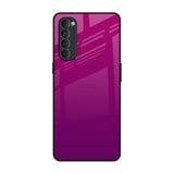 Magenta Gradient Oppo Reno4 Pro Glass Back Cover Online