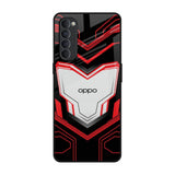 Quantum Suit Oppo Reno4 Pro Glass Back Cover Online