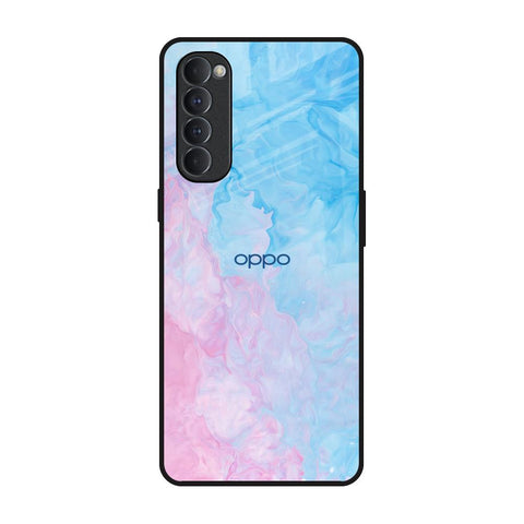 Mixed Watercolor Oppo Reno4 Pro Glass Back Cover Online