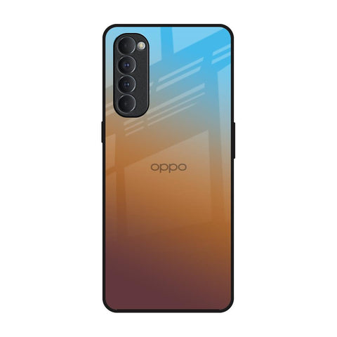 Rich Brown Oppo Reno4 Pro Glass Back Cover Online