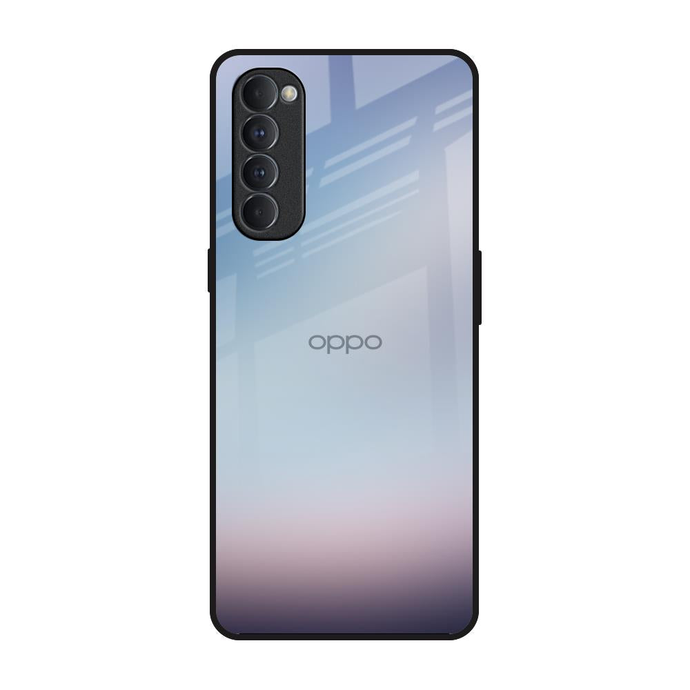 Light Sky Texture Oppo Reno4 Pro Glass Back Cover Online