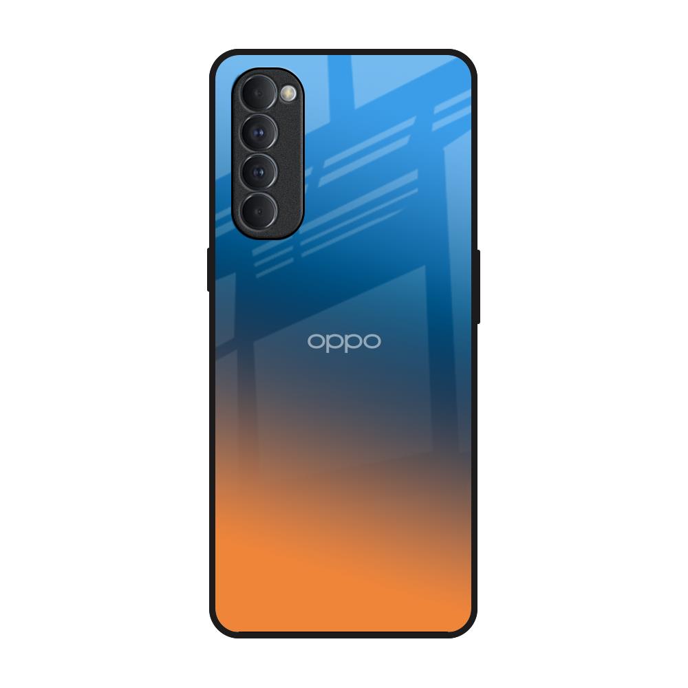 Sunset Of Ocean Oppo Reno4 Pro Glass Back Cover Online