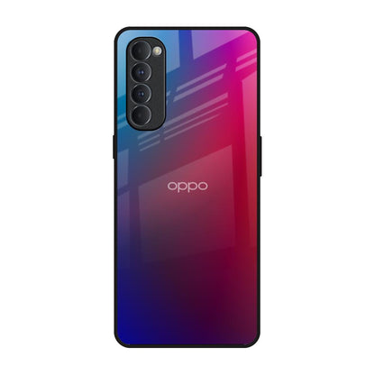 Magical Color Shade Oppo Reno4 Pro Glass Back Cover Online