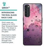 Space Doodles Glass Case for Oppo Reno4 Pro