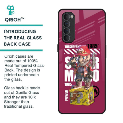 Gangster Hero Glass Case for Oppo Reno4 Pro