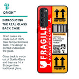 Handle With Care Glass Case for Oppo Reno4 Pro