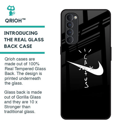 Jack Cactus Glass Case for Oppo Reno4 Pro