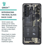 Skeleton Inside Glass Case for Oppo Reno4 Pro