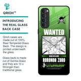 Zoro Wanted Glass Case for Oppo Reno4 Pro