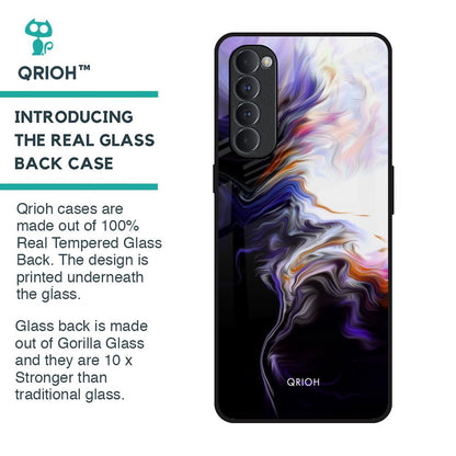 Enigma Smoke Glass Case for Oppo Reno4 Pro