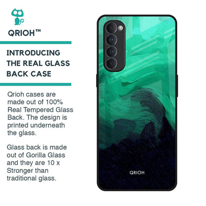 Scarlet Amber Glass Case for Oppo Reno4 Pro