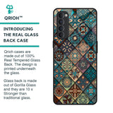 Retro Art Glass Case for Oppo Reno4 Pro